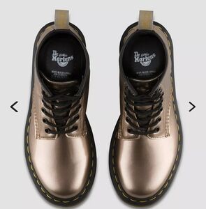 NWT Dr. Martens Rose Gold Vegan 1460s